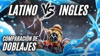 INGLES VS LATINO DOBLAJES DE ONE PIECE ACTUALES [upl. by Eiclek]