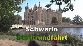 Schwerin  Stadtrundfahrt mit Erklärung durch Stadtführer [upl. by Yhprum11]