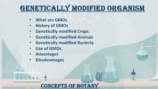 Genetically modified organismGM crops animals bacteriaUses advantages disadvantagesHindiUrdu [upl. by Lilybelle]