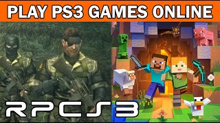 RPCS3  Play PS3 Games Online on PC via RPCN [upl. by Arrim]