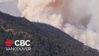 Wildfire evacuation orders expanded in BCs southern Interior [upl. by Ettennaj]