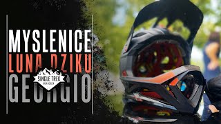 Myślenice  Luna Dziku i Georgio  Lipka Myślenicka Ukleina  Enduro MTB TRASY [upl. by Enelcaj]