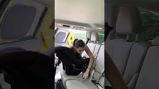 Cosco Scenera Next Car Seat Installation Video [upl. by Bettye]