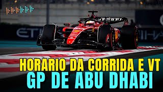 F1 2023  GP DE ABU DHABI  HORÁRIO DA CORRIDA E REPRISE NA TV BAND E BAND SPORTS [upl. by Almap395]