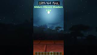 Minecraft Sildurs Shaders overview shorts minecraft [upl. by Cousin]