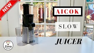 AICOK ❤️ Slow Masticating Juicer  Review ✅ [upl. by Behka244]