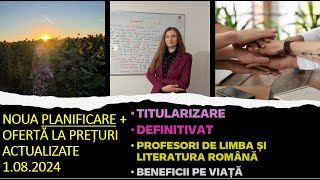 Oferta nouă titularizare și def  membri [upl. by Airb]