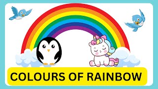 SEVEN COLORS OF RAINBOW  RAINBOW SONG FOR KIDS  KIDZEE [upl. by Feld]