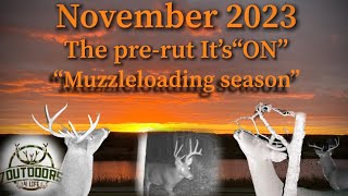 2023 muzzleloader season another beautiful success hunting day huntingseason muzzleloader [upl. by Dranyam]