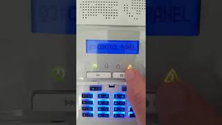 Visonic powermaster alarm Switch off Trouble Beeps [upl. by Ballou]