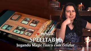 SPELLTABLE MTG  A plataforma para jogar Magic The Gathering com o celular [upl. by Llatsyrc620]