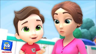 Boo Boo Chanson et 3D Chanson pour Enfants en Français [upl. by Strepphon658]