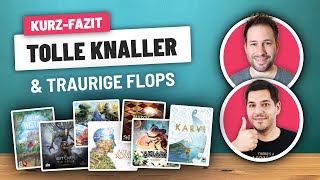 Völlig überraschende Brettspiel Neuheiten im Kurzfazit [upl. by Aznola]