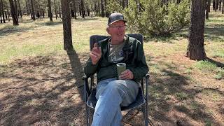 Kaibab Forest Grand Canyon area and campsite wandering [upl. by Notanhoj908]