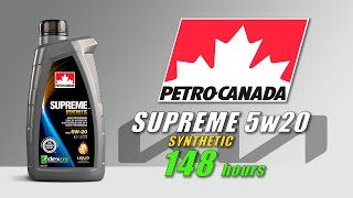 Petro Canada Supreme Synthetic 5w20 Kia 148 hours gasoline [upl. by Tarr]