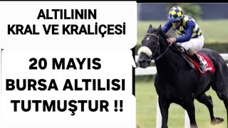 20 Mayıs 2024 Bursa Altılı ganyan At yarışı tahminleri Altılı yorumları tjk [upl. by Atilam]