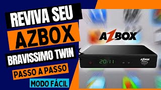 Configurar CS AZBOX Bravissimo twin 2023 [upl. by Kironde]