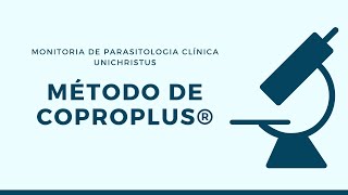 MÉTODO DE COPROPLUS®  EXAME PARASITOLÓGICO DE FEZES [upl. by Allerbag194]