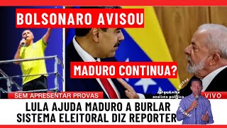 Bolsonaro avisou sobre a Venezuela e o Brasil paris santaceia venezuela madruro [upl. by Inaleon]