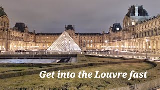 The secret entrance to Louvre museum Paris with no wait [upl. by Ailugram122]