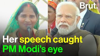 Her speech caught PM Modis eye [upl. by Harrow98]