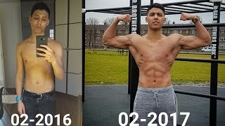 Incredible 1 Year Body Transformation Only Calisthenics Bar Brothers The Hague [upl. by Robinett862]