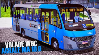 Microônibus Volare W9C Fly Agrale 100  Proton Bus Mods [upl. by Willin]