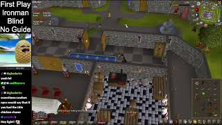 Demon Lord 5 OSRS First Play  Ironman  No Guide Lightorias VOD [upl. by Refinnaej]