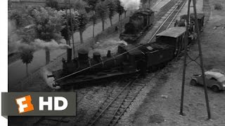 The Train 510 Movie CLIP  Train Wreck 1964 HD [upl. by Harutak]