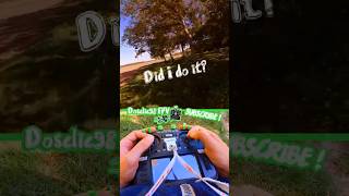 Did I do it 🕳️ fpv gopro apex viral nature landscape short fail [upl. by Evetta39]