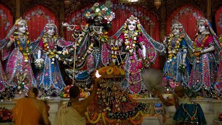 Janmastami Maha Abhishek from Sri Dham Mayapur 07th Sep 2023 [upl. by Euridice]