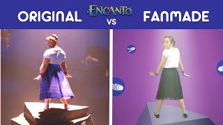 SURFACE PRESSURE Original VS My Concept  Side by Side Comparison ★ Disney ENCANTO in REAL LIFE [upl. by Larrej]