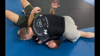 Glyn Powditch BJJ Seminar 10 Guard Passing Escaping Cross sides Headlock Defense [upl. by Ylrebmit]