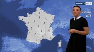 MÉTÉO AGATE DU 01 12 2017 [upl. by Holub]