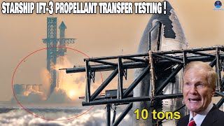 Just happened NASA officially revealed Starship IFT3 will test propellant transferring [upl. by Gibby]