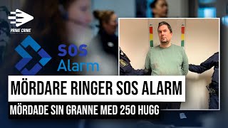 CHOCKERANDE SAMTAL MÖRDADE SIN GRANNE MED 250 KNIVHUGG  RINGER SOS ALARM amp SKRATTAR [upl. by Desdamonna]