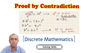 Simple Proof by Contradiction Rosen [upl. by Fredelia]