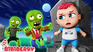 Zombie Dance 🧟 Five Little Ducks  Toddler Learning Video  Bibiberry Nursery Rhymes [upl. by Kernan]