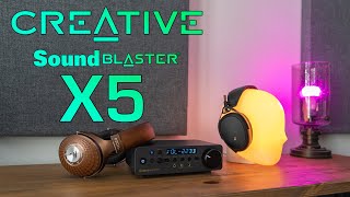 Creative Sound Blaster X5 Review  HiFi and Gaming United Buckle Up [upl. by Drandell]