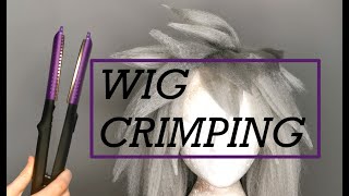 Wig Crimping for Beginners [upl. by Chet77]