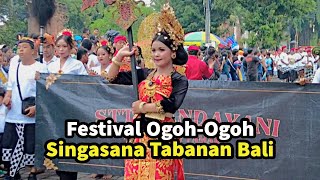 Pawai Ogoh Ogoh Tabanan Bali  FULL [upl. by Sharleen]