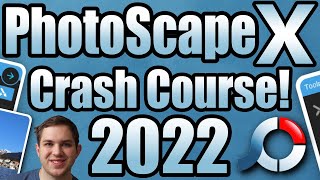 PhotoScape X 2022 Crash Course [upl. by Arst622]