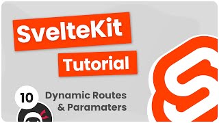 SvelteKit Crash Course Tutorial 10  Dynamic Routes [upl. by Seiuqram]