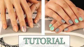 JAK ZROBIĆ HYBRYDY NA PAZNOKCIACH 💍 TUTORIAL [upl. by Levina]