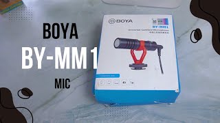 Boya BYMM1 mic raw review microphone vlog [upl. by Annirak]