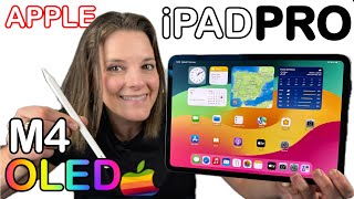 Apple iPad PRO M4 2024  OLED ¿MEJOR imposible  Unboxing Review [upl. by Koa]