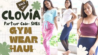 BEST ACTIVEWEARGYM WEAR FROM CLOVIA 💜CLOVIA HAUL UNDER ₹500 COSMOHOLIC SAKSHI [upl. by Aspa]