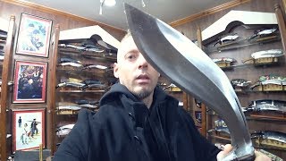 Nepal Knife Shop 300 Kukri 🇳🇵 [upl. by Rats]