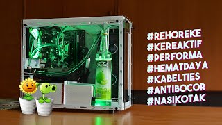 Rakit PC Custom Watercooling Pakai Botol Marjan [upl. by Barthol]