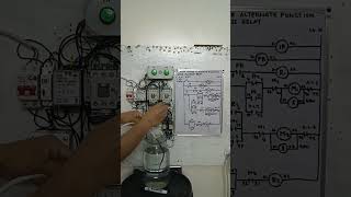 2 Pump motor alternate function using floatless relay bernaztvvlog [upl. by Atekan]